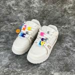 Giày Louis Vuitton Trainer Maxi White Trắng Best Quality