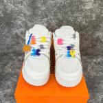 Giày Louis Vuitton Trainer Maxi White Trắng Best Quality