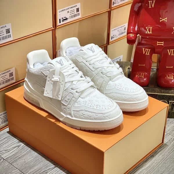 Giày Louis Vuition Trainer Trắng Best Quality