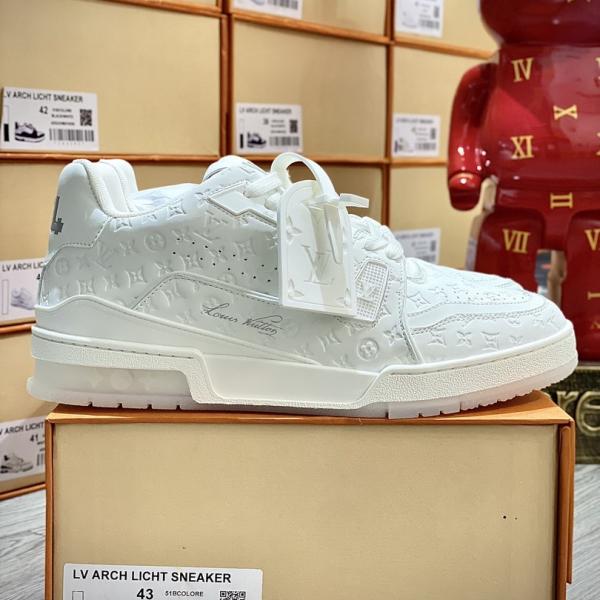 Giày Louis Vuition Trainer Trắng Best Quality