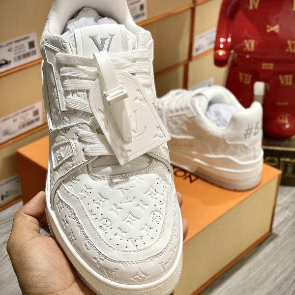 Giày Louis Vuition Trainer Trắng Best Quality
