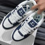 Giày MLB Korea Chunky Liner Denim Classic Mono New York Yankees Navy