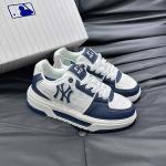 Giày MLB Korea Chunky Liner Denim Classic Mono New York Yankees Navy