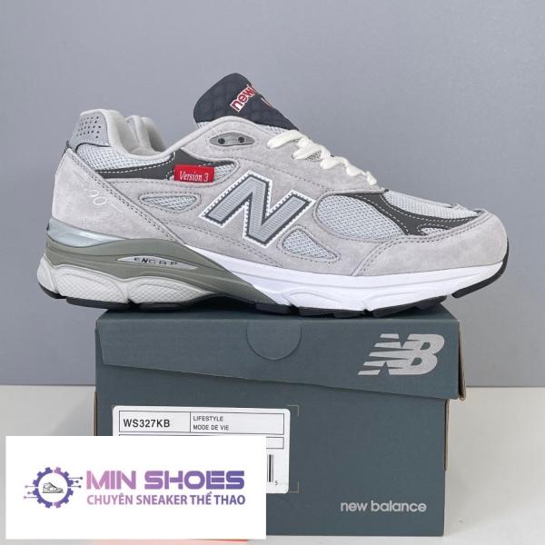 Giày Sneaker Running 990v3 Grey Version 3 M990VS3 - High Quality Fullbox
