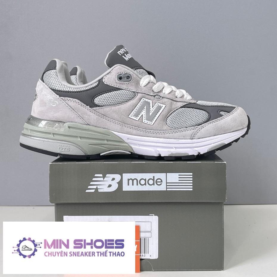 Giày New Balance 993 Made in USA ‘Grey White’ Like Auth