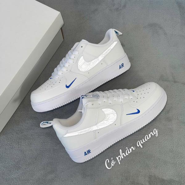 Giày Nike Air Force 1 ’07 LV8 ‘White Dark Marina Blue’