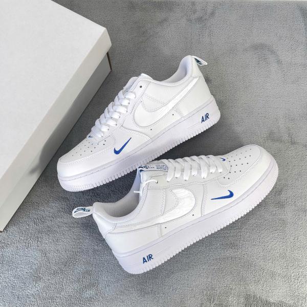 Giày Nike Air Force 1 ’07 LV8 ‘White Dark Marina Blue’