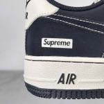 Giày Nike Air Force 1 Supreme Black White