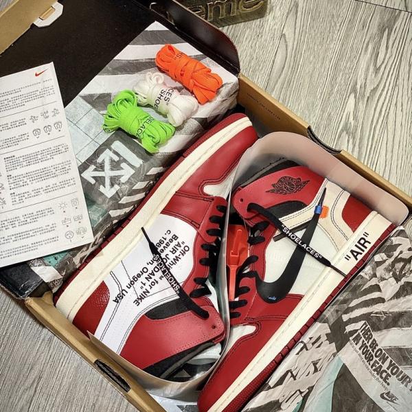 Giày Nike Air Jordan 1 High Off White Best Quality