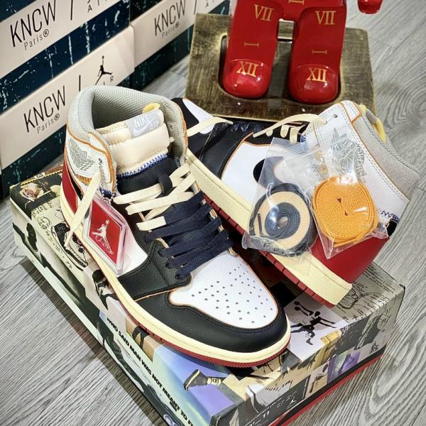 Giày Nike Air Jordan 1 Retro High Union Los Angeles Black Toe Best Quality