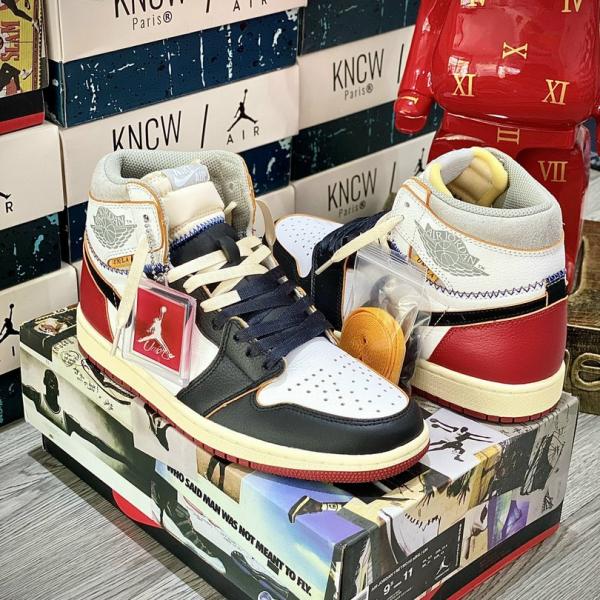 Giày Nike Air Jordan 1 Retro High Union Los Angeles Black Toe Best Quality