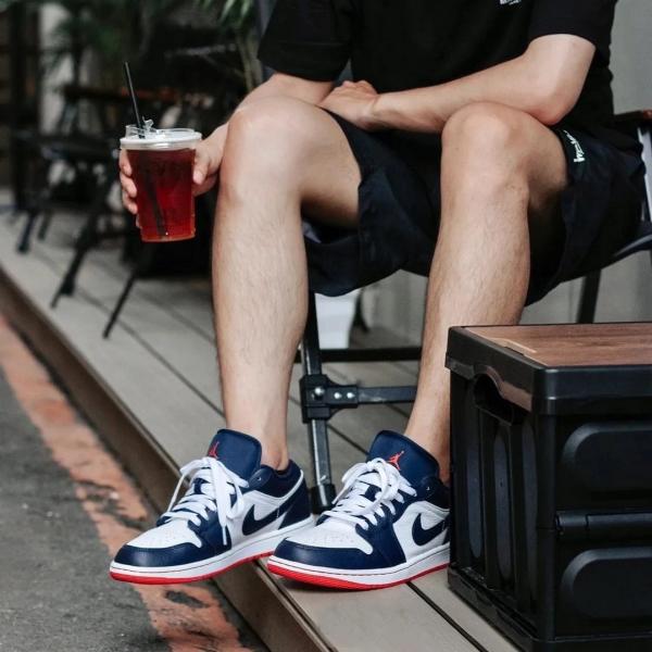 Giày Nike Air Jordan 1 Low Obsidian Ember Gloww Like Auth