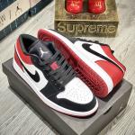 Giày Nike Air Jordan 1 Low Red Black Toe