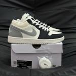 Giày Nike Air Jordan 1 Low ‘Sail Light Smoke Grey’