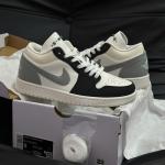 Giày Nike Air Jordan 1 Low ‘Sail Light Smoke Grey’