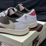 Giày Nike Air Jordan 1 Low x Travis Scott ‘Sail and Ridgerock’