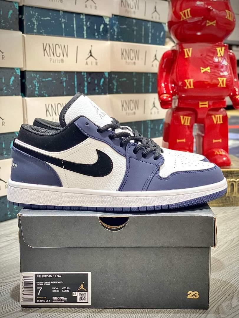 Giày Nike Air Jordan 1 Low  Navy Like Auth