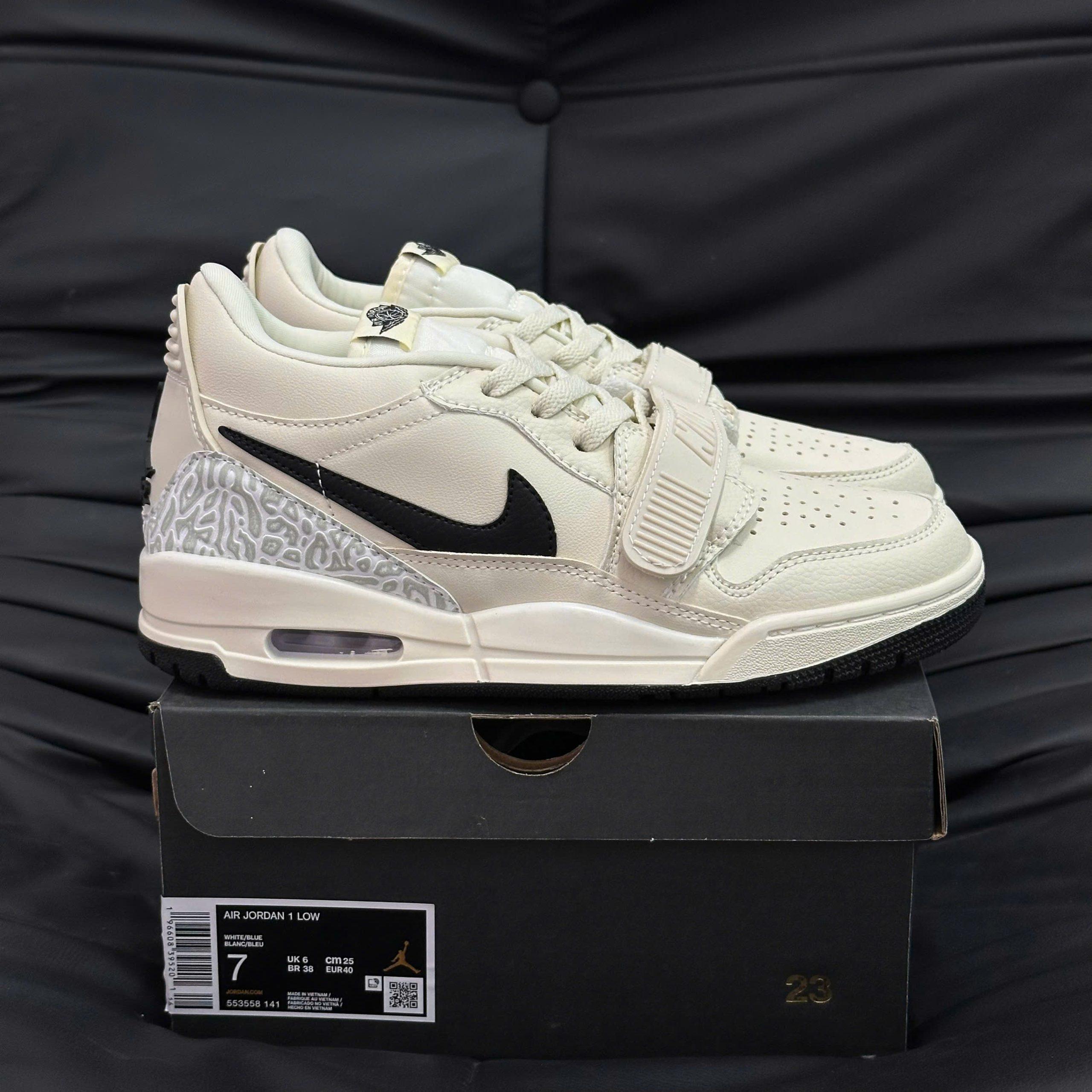 Giày Nike Air Jordan Legacy 312 Low Coconut Black