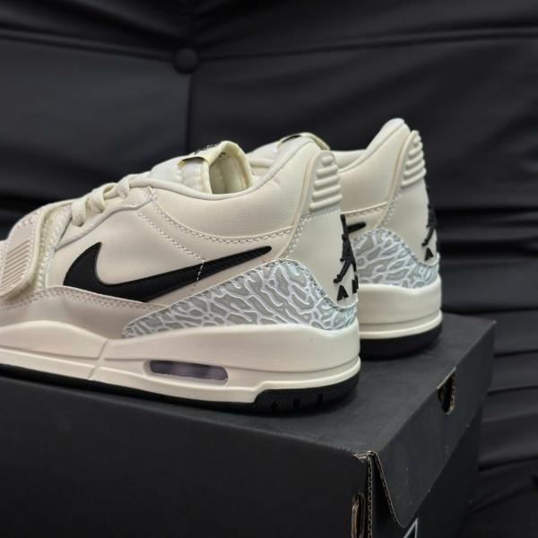 Giày Nike Air Jordan Legacy 312 Low Coconut Black