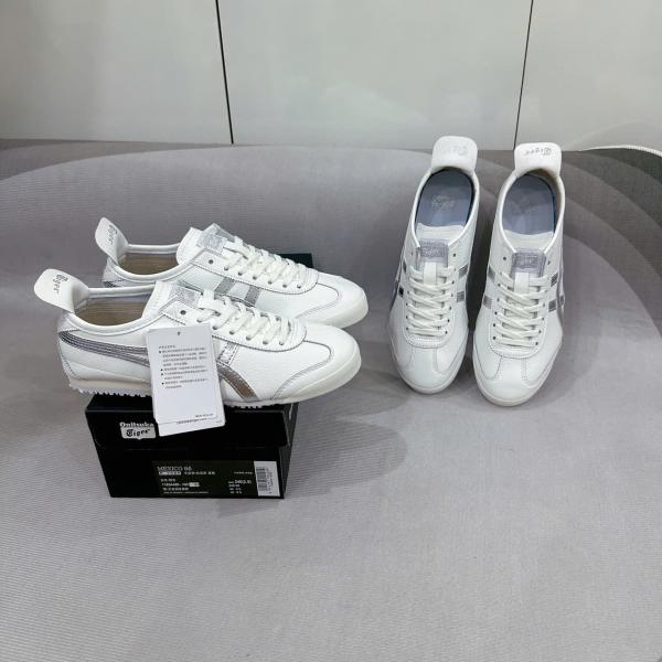 Giày Onitsuka Tiger MEXICO 66 White Silver Like Auth