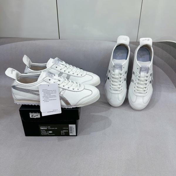 Giày Onitsuka Tiger MEXICO 66 White Silver Like Auth