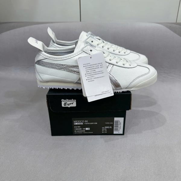 Giày Onitsuka Tiger MEXICO 66 White Silver Like Auth