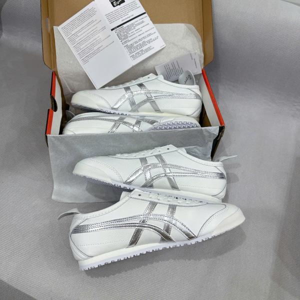 Giày Onitsuka Tiger MEXICO 66 White Silver Like Auth