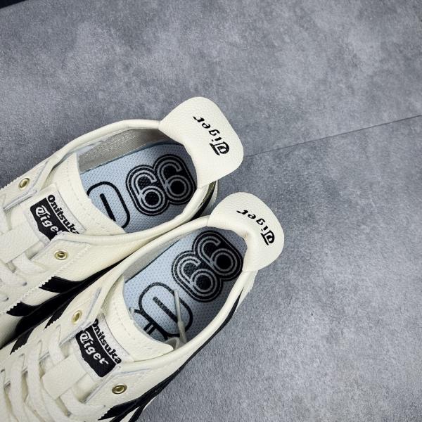 Giày Onitsuka Tokuten Tiger Mexico 66 Balck White Like Auth