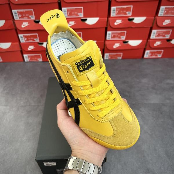 Giày Onitsuka Tokuten Tiger Mexico 66 Balck Yellow Like Auth