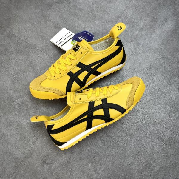 Giày Onitsuka Tokuten Tiger Mexico 66 Balck Yellow Like Auth