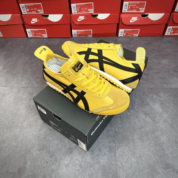 Giày Onitsuka Tokuten Tiger Mexico 66 Balck Yellow Like Auth