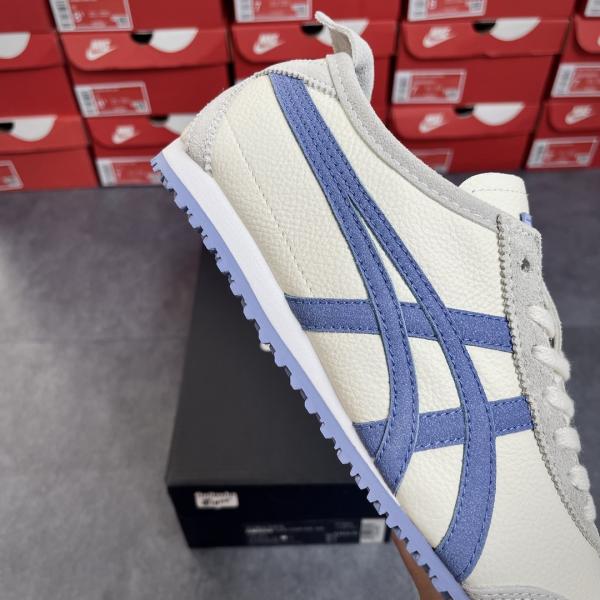 Giày Onitsuka Tokuten Tiger Mexico 66 White Blue Like Auth