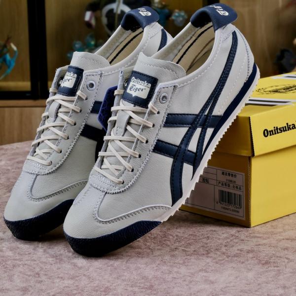 Giày Onitsuka Tokuten Tiger Mexico 66 White Blue Like Auth