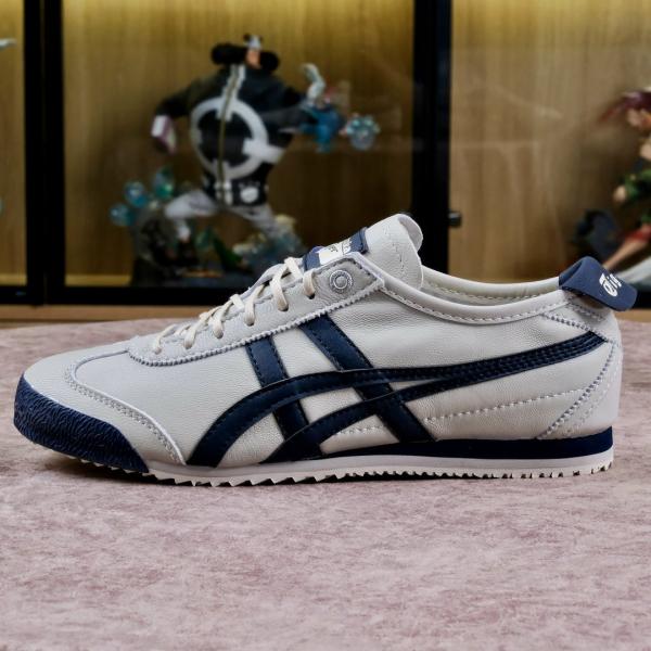 Giày Onitsuka Tokuten Tiger Mexico 66 White Blue Like Auth