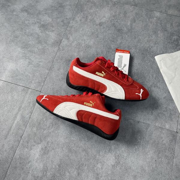 Giày thể thao Puma SpeedCat LS Red White Motorsport Casual