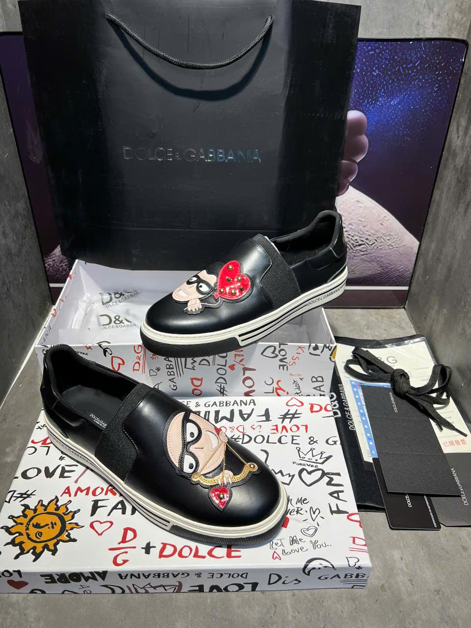 Dolce & Gabbana Giày Slip On Dolce & Gabbana D&G