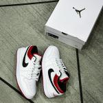 Giày Nike Air Jordan Low University Red Black Like Auth