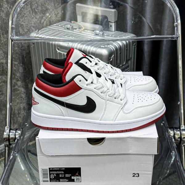 Giày Nike Air Jordan Low University Red Black Like Auth