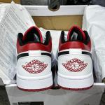 Giày Nike Air Jordan Low University Red Black Like Auth