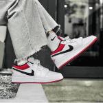 Giày Nike Air Jordan Low University Red Black Like Auth