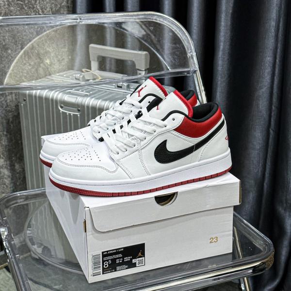 Giày Nike Air Jordan Low University Red Black Like Auth