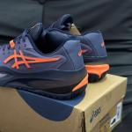 Giày Tennis Asics Gel Resolution X Greyish Purple/Nova Orange