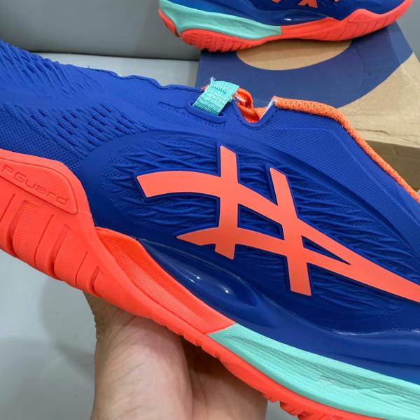 Giày Asics GEL-RESOLUTION X PADEL ‘DARK COBALT VIVID CORAL’