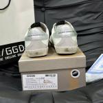 Giày Golden Goose Superstar White Gold