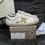 Giày Golden Goose Superstar White Gold
