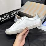 Giày Golden Goose Superstar White Gold