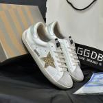 Giày Golden Goose Superstar White Gold