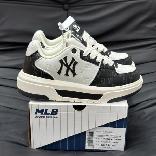 MLB - Giày sneakers unisex cổ thấp Chunky Liner Embo Monogram Best Quality