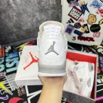 Giày Nike Air Jordan 4 Retro  White Oreo Like Auth