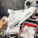 Giày Nike Air Jordan 4 Retro  White Oreo Like Auth